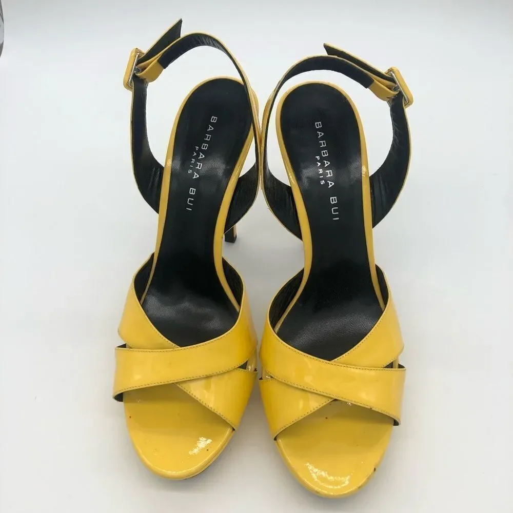 Barbara Bui Patent Leather High Heel w/ Platform